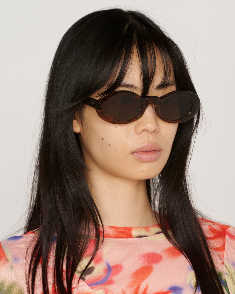 Oyster Post Modern Primitive Eye Protection - Tortoise Smoke 5