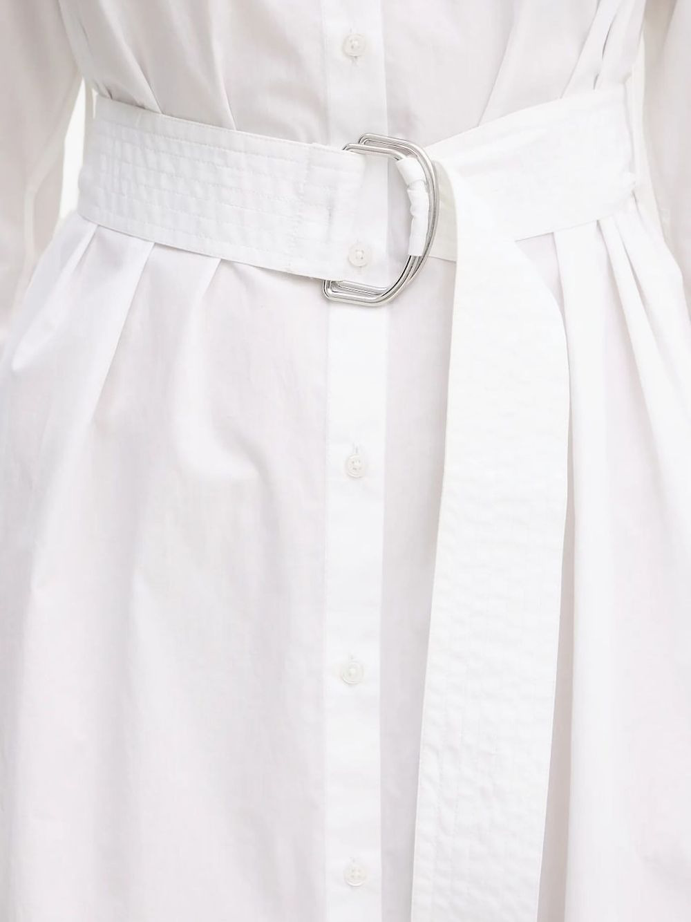 belted shirt mini day dress - 4