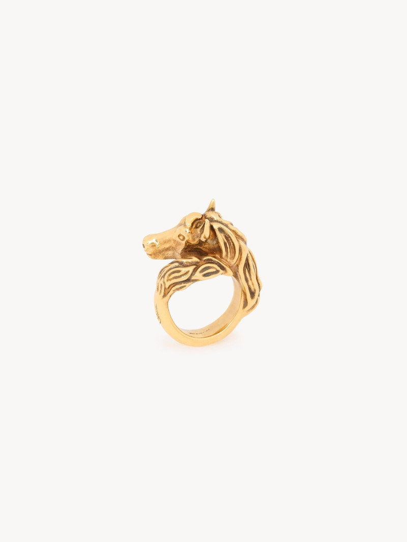 THE CHLOÉ CHAIN HORSE TOI ET MOI RING 3