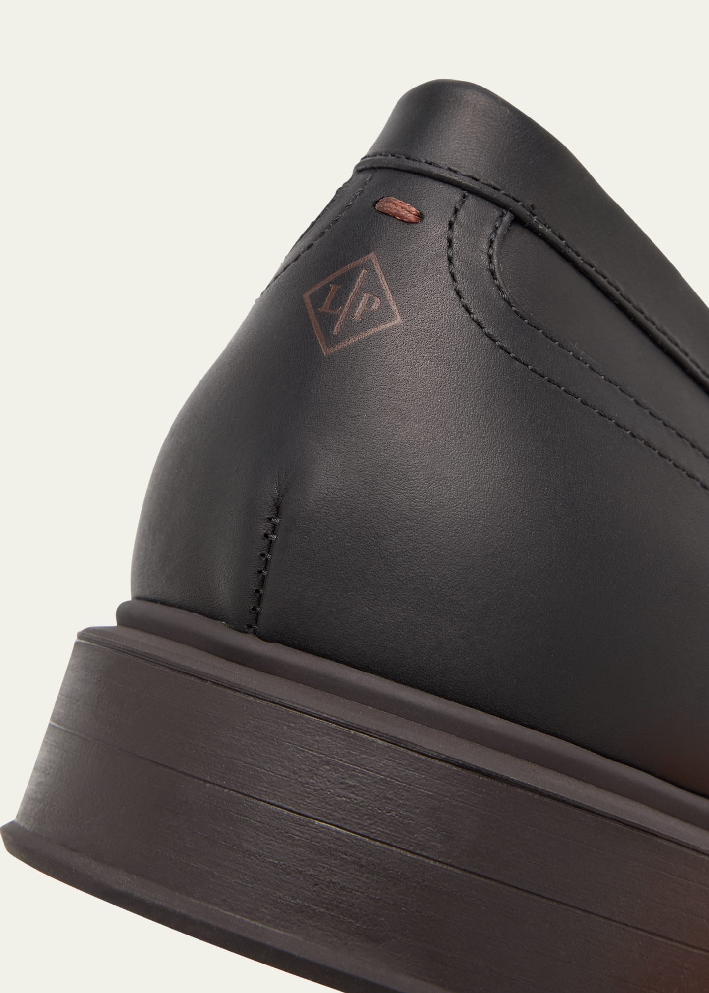 Men's Travis Leather Penny Loafers - 5