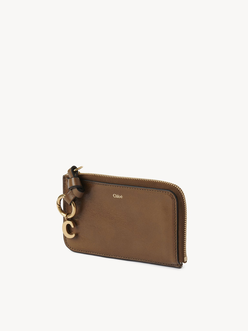 Chloé ALPHABET PURSE IN SHINY LEATHER outlook