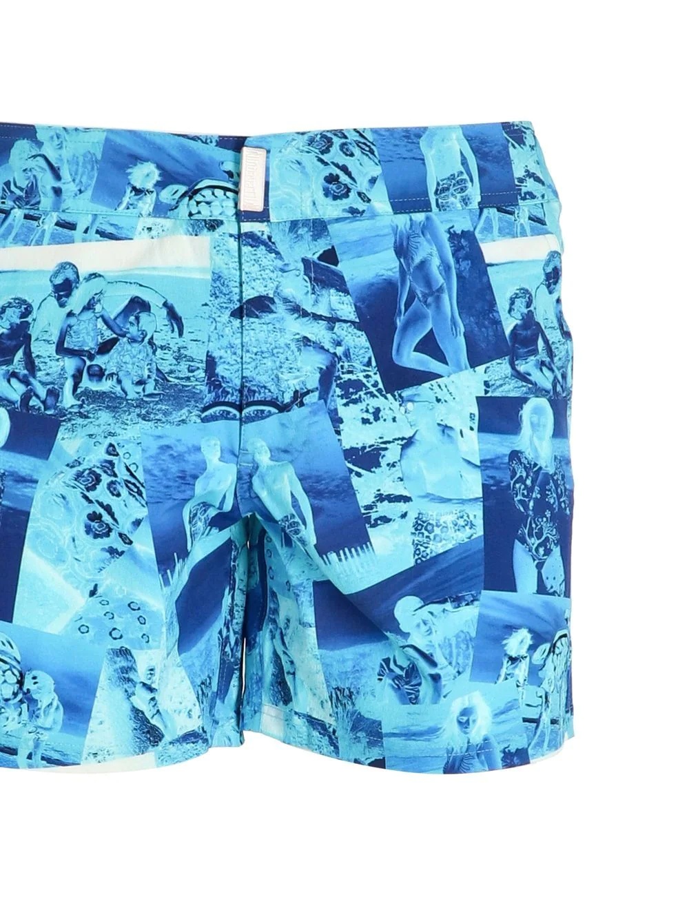 graphic-print swimming shorts - 1