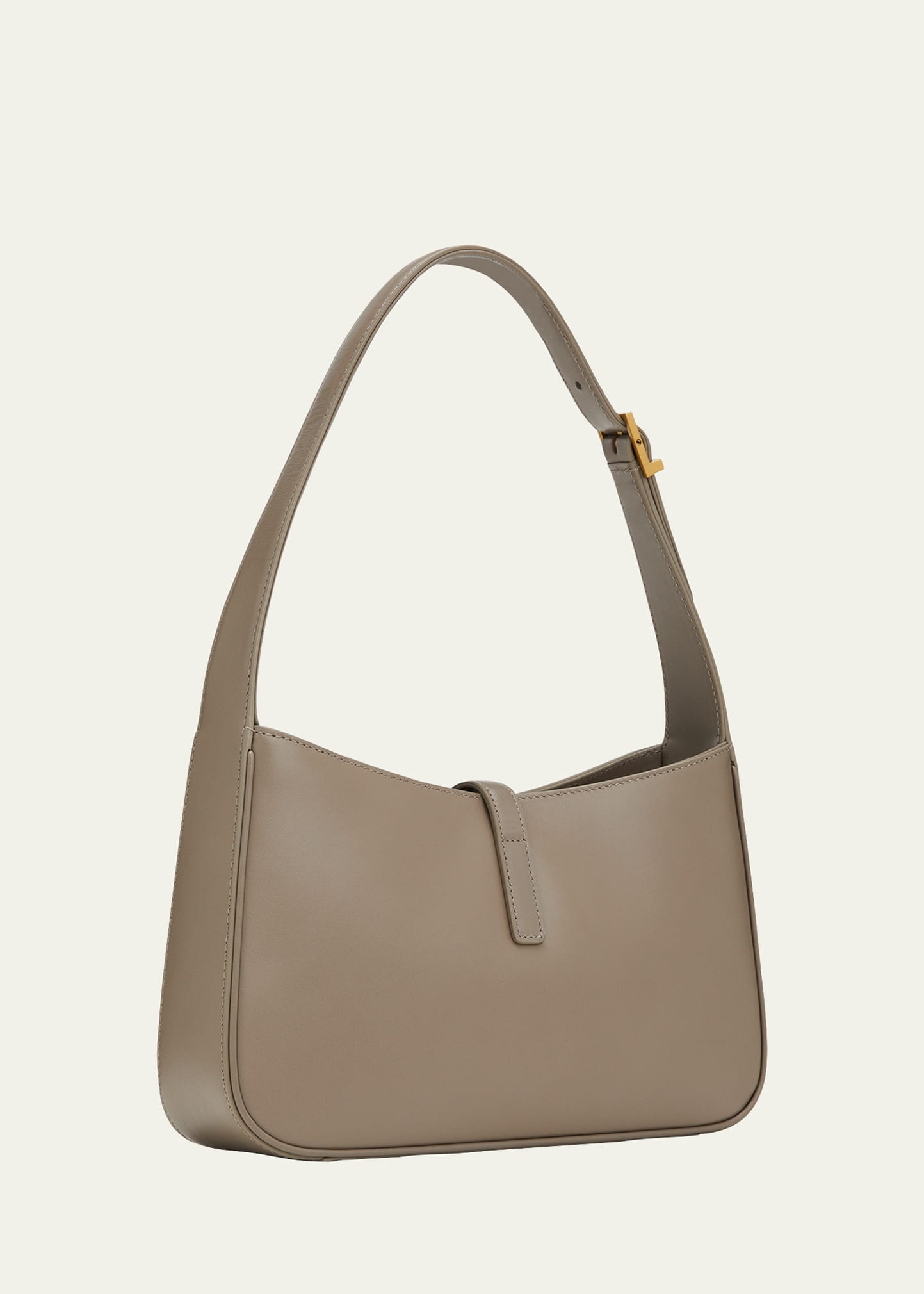 YSL Soft Leather Hobo Shoulder Bag - 3