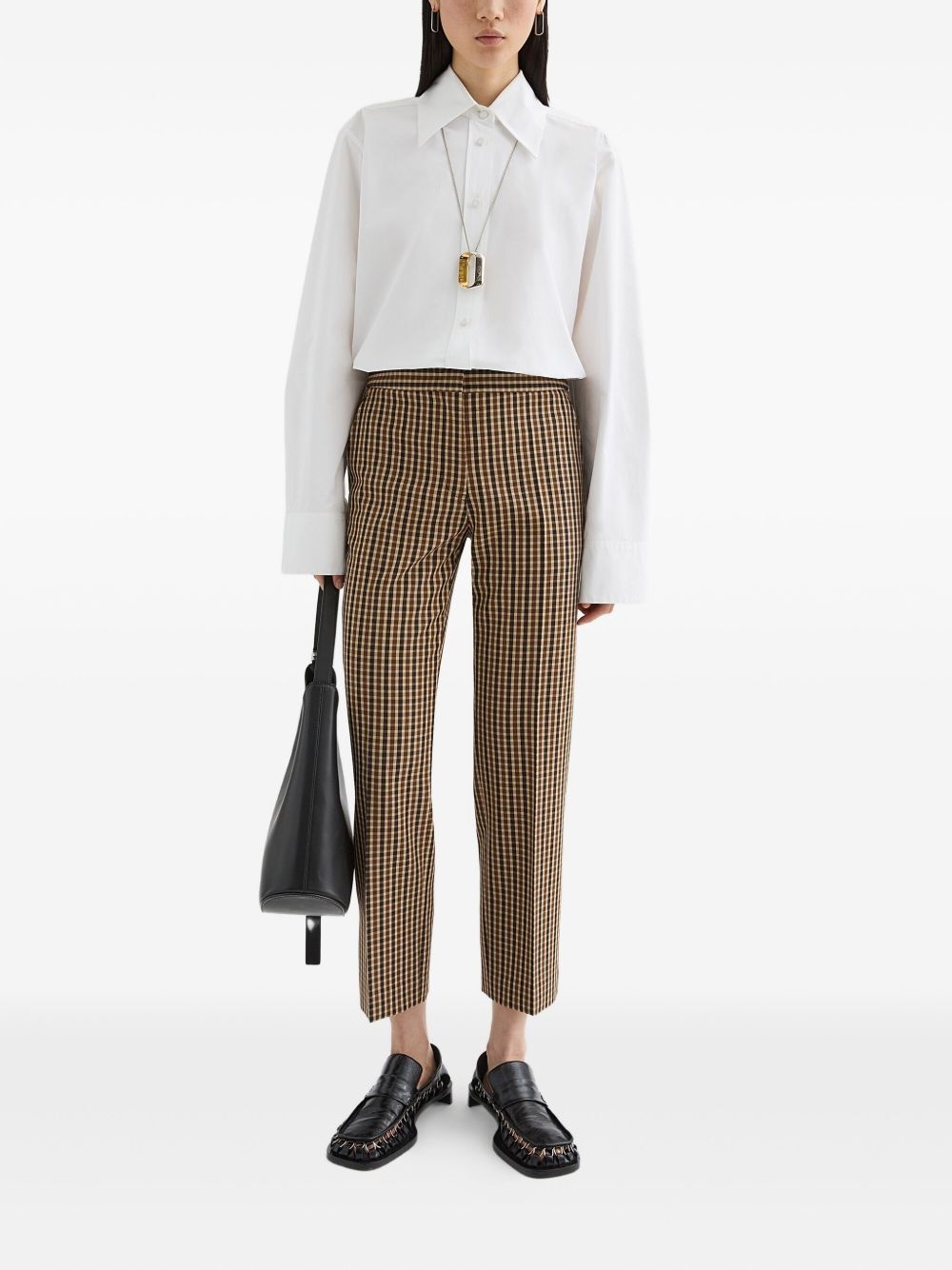 checked trousers - 2