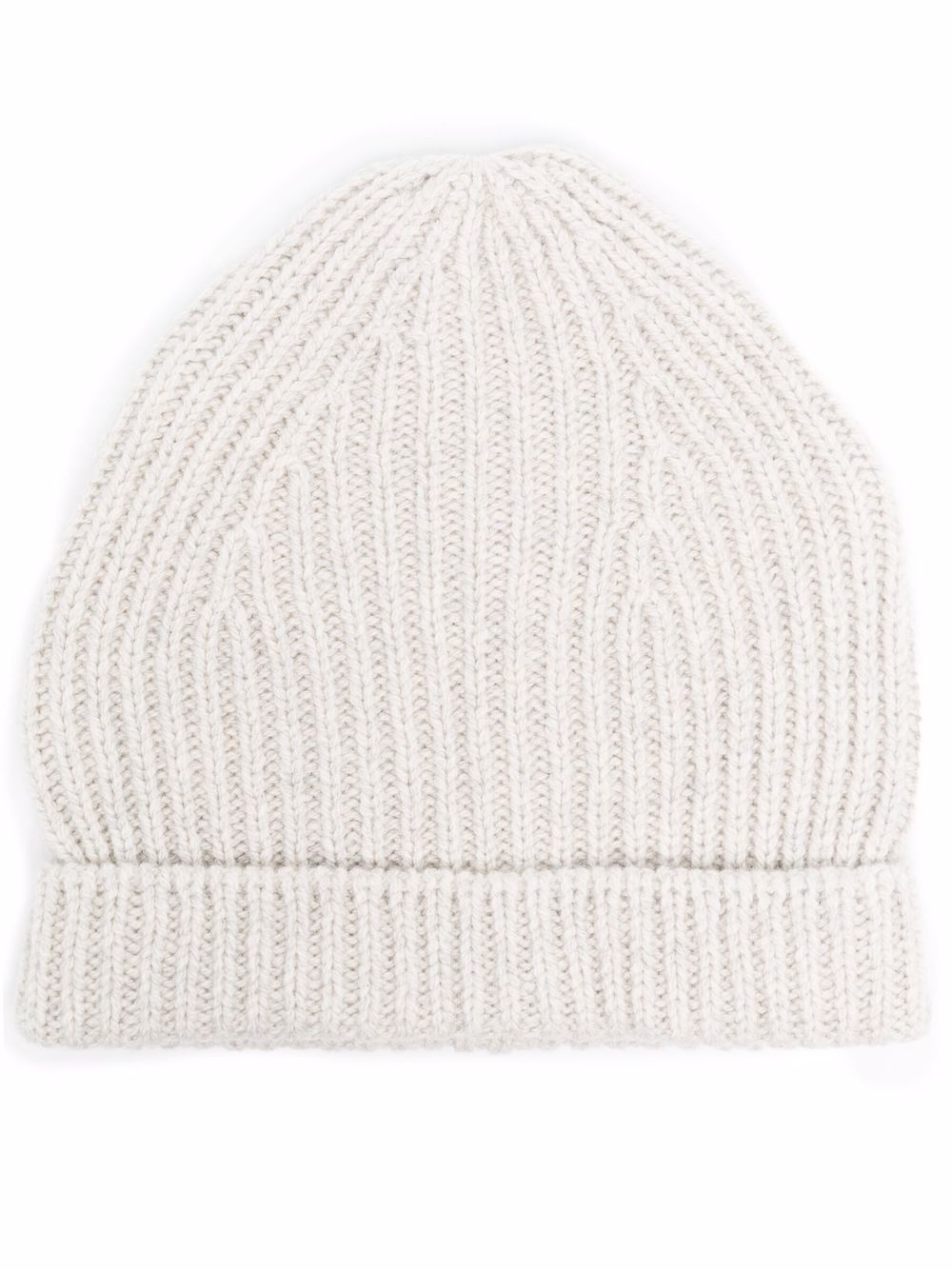 ribbed beanie hat - 1