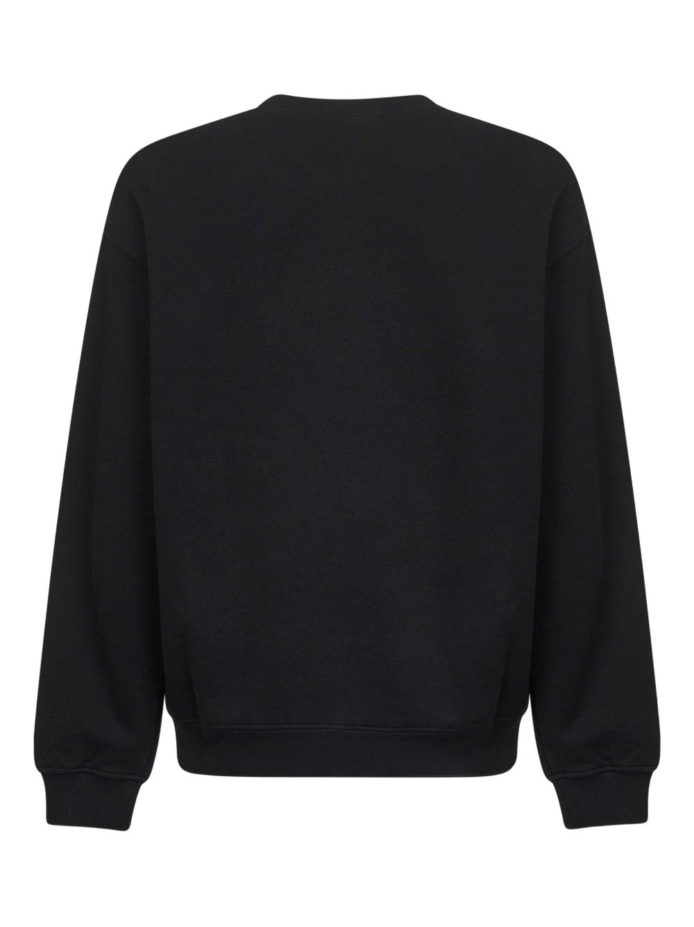 logo-print crew-neck sweater - 2