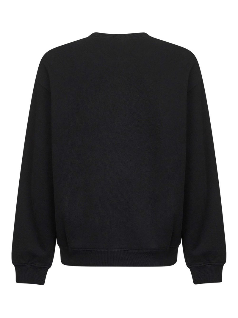 Dolce & Gabbana logo-print crew-neck sweater outlook