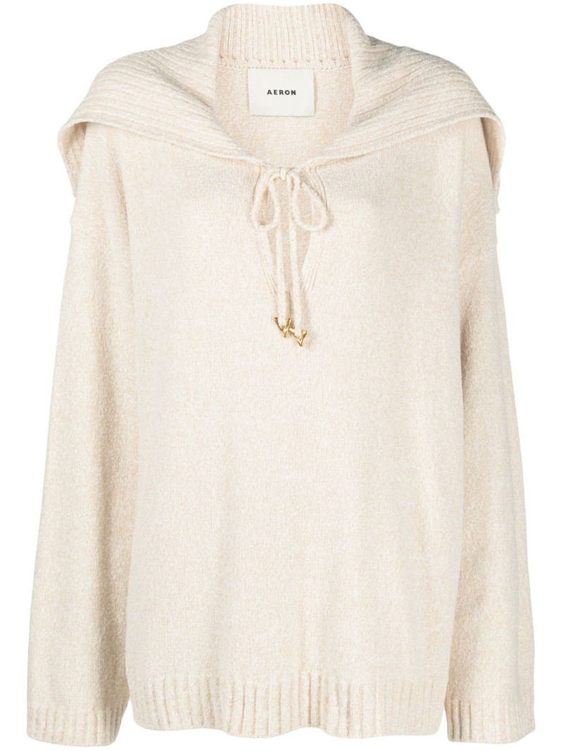 Pearl cape-style jumper 1
