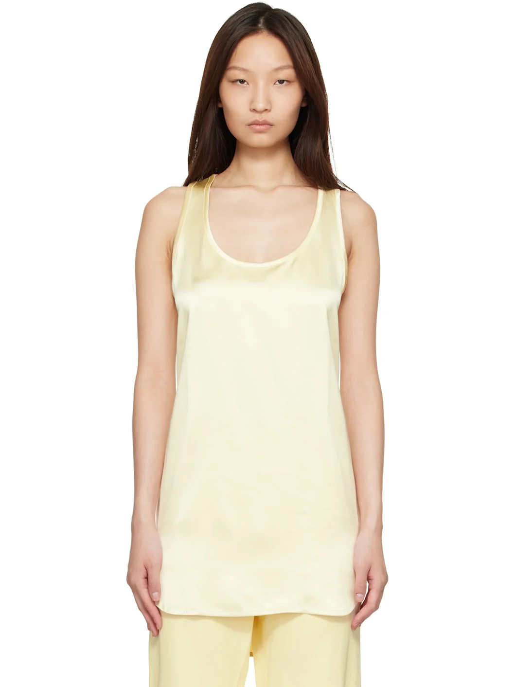 Yellow Liquid Tank Top - 1