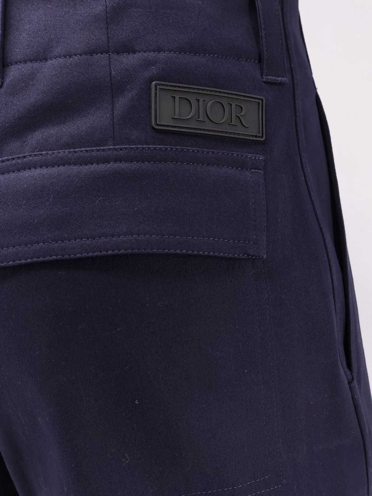 Dior Men Cargo Cotton Trousers - 3