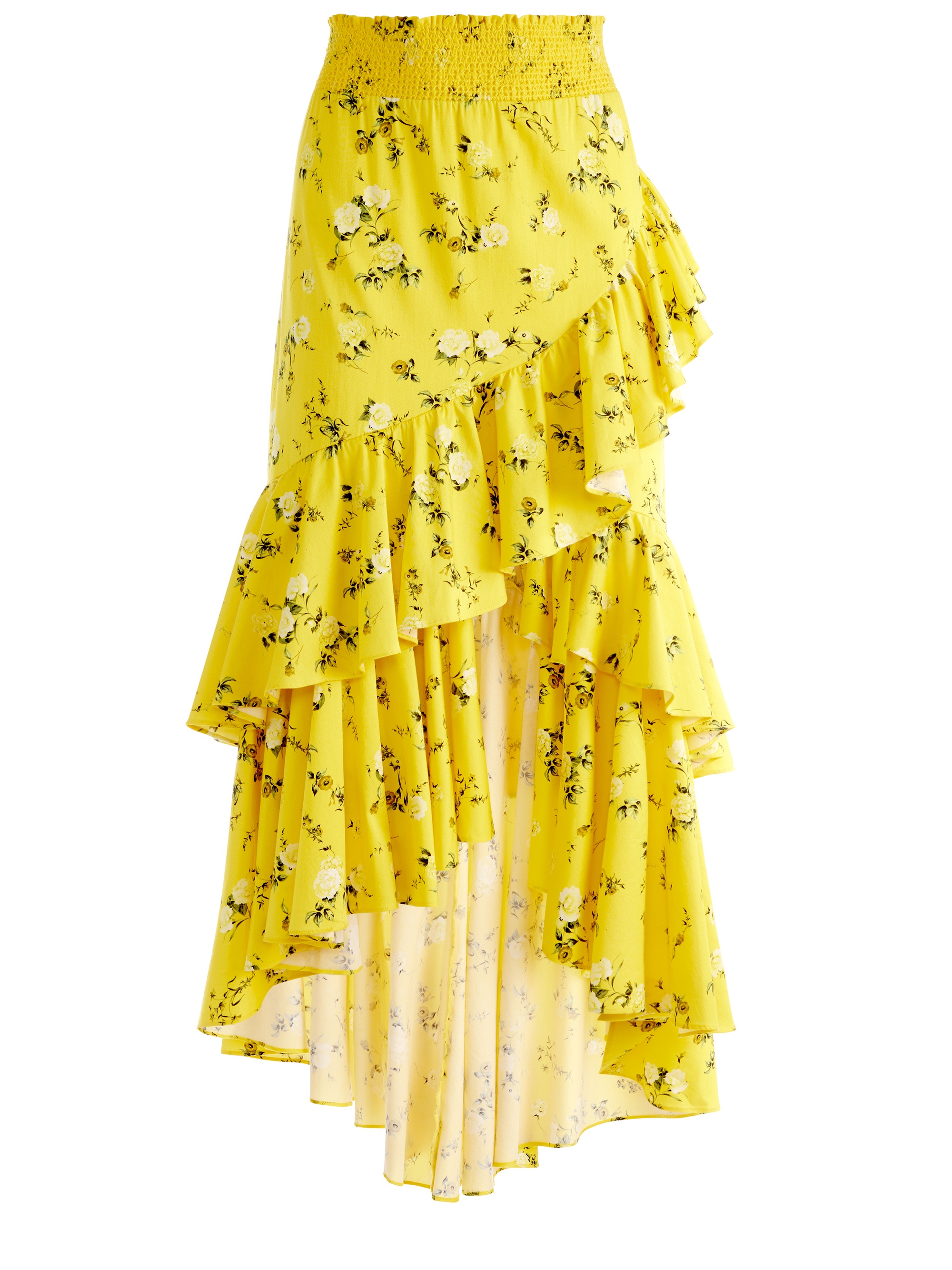 CRISTINA WRAP RUFFLE SKIRT - 1