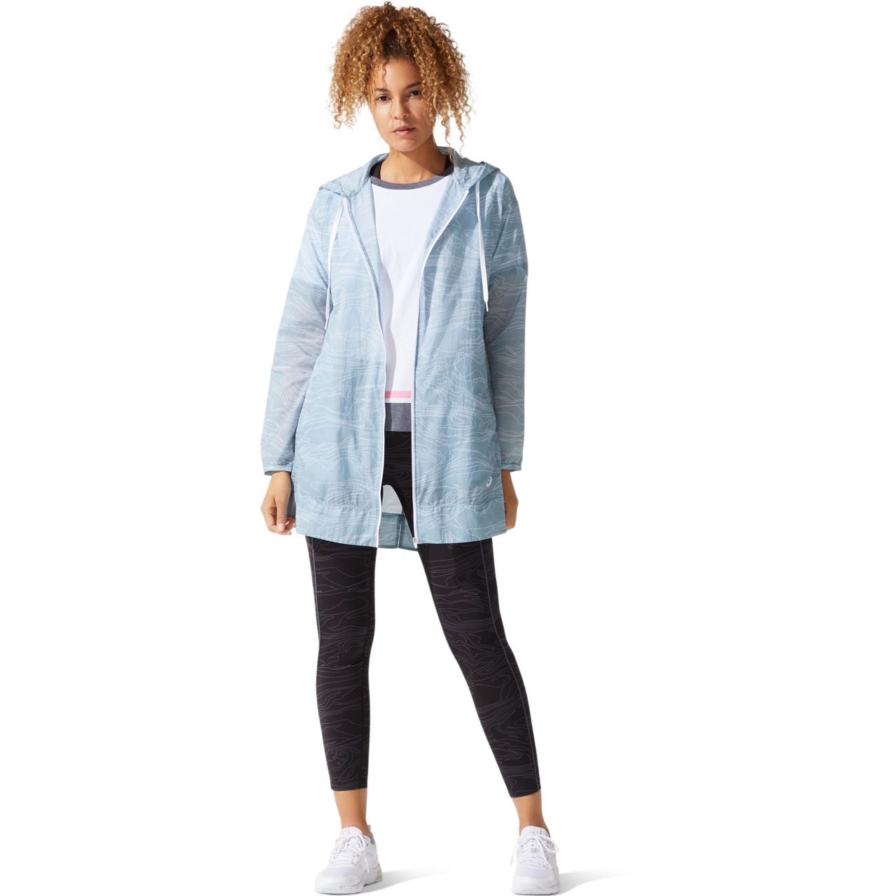 WOMEN'S AIRY WOVEN LONG JACKET - 6