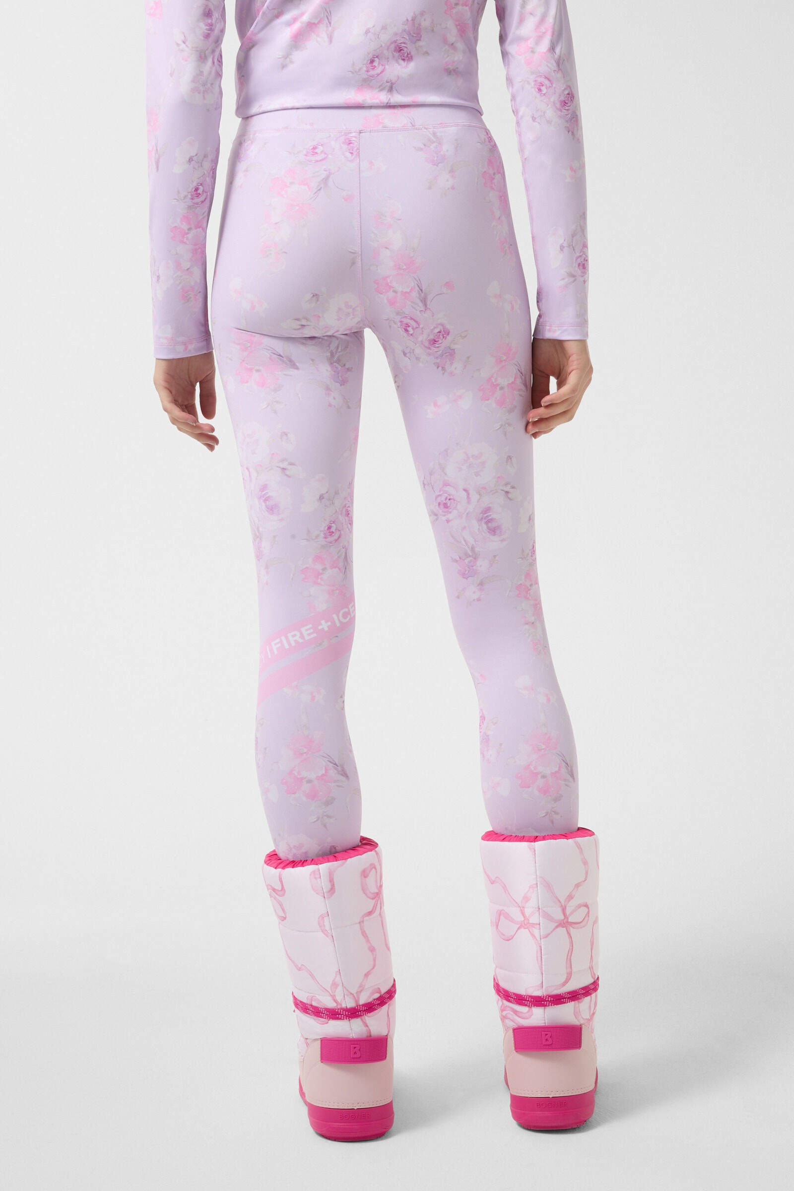 Love Tights in Lilac/Pink - 2
