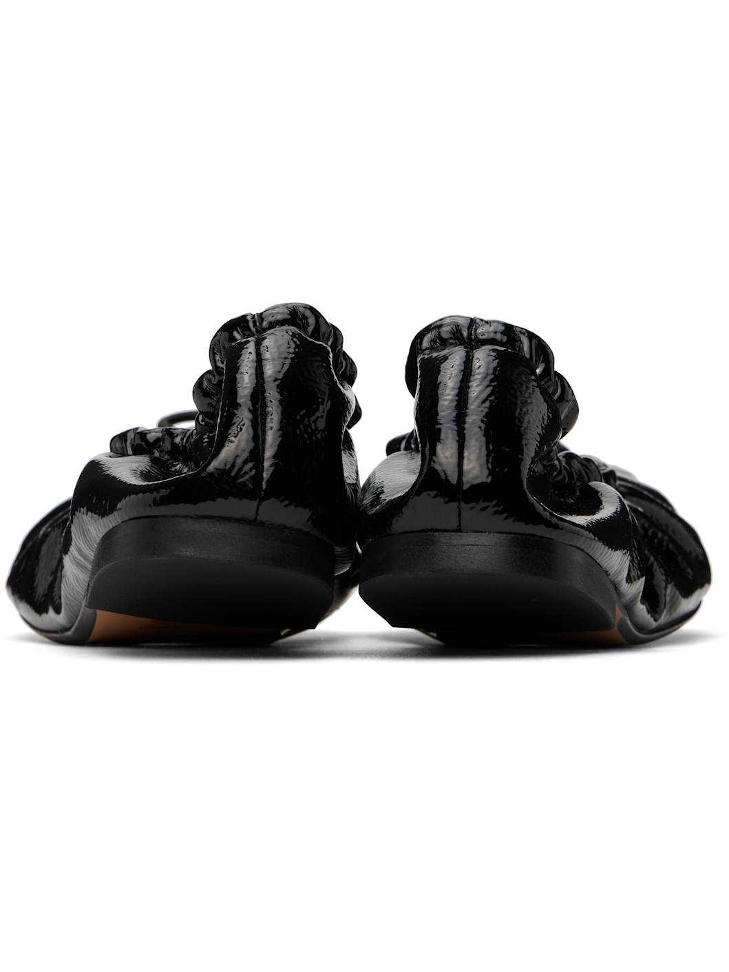 Black Orbella Ballerina Flats - 2