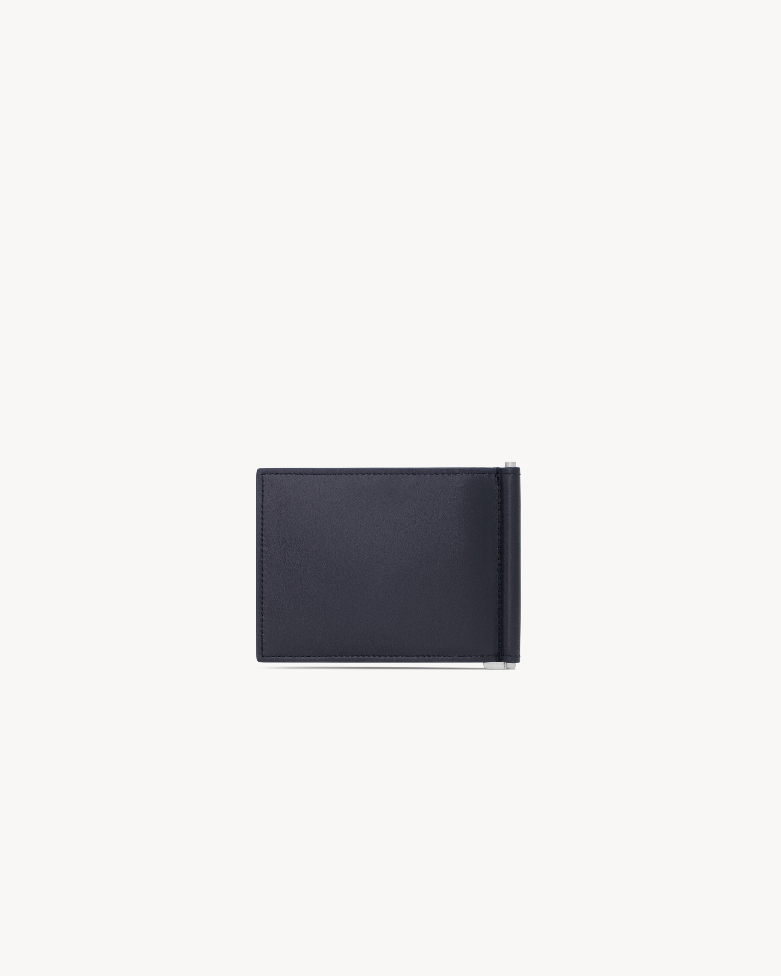 SAINT LAURENT PARIS BILL CLIP WALLET IN SMOOTH LEATHER - 2