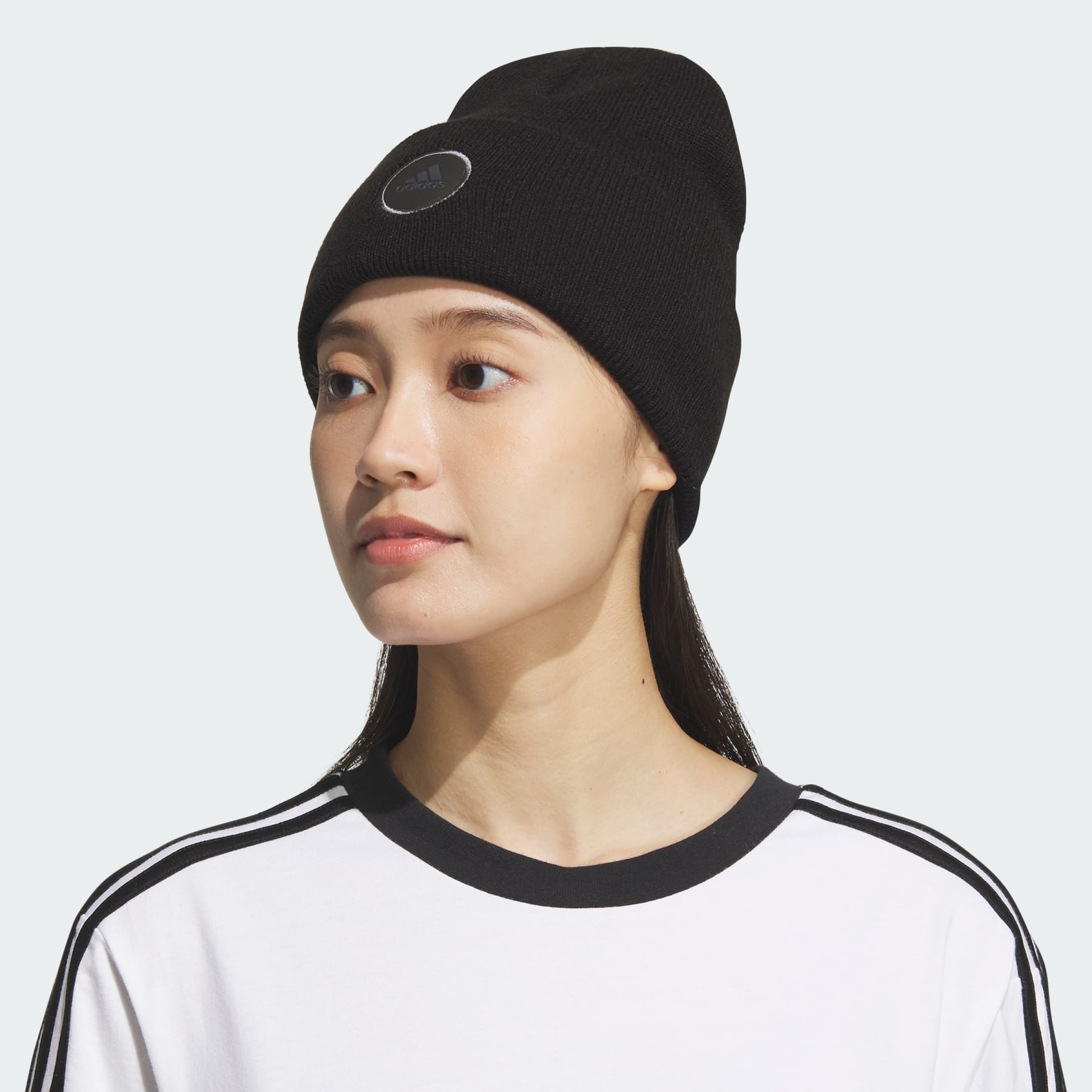 Wide Cuff 2 Fold Beanie - 4