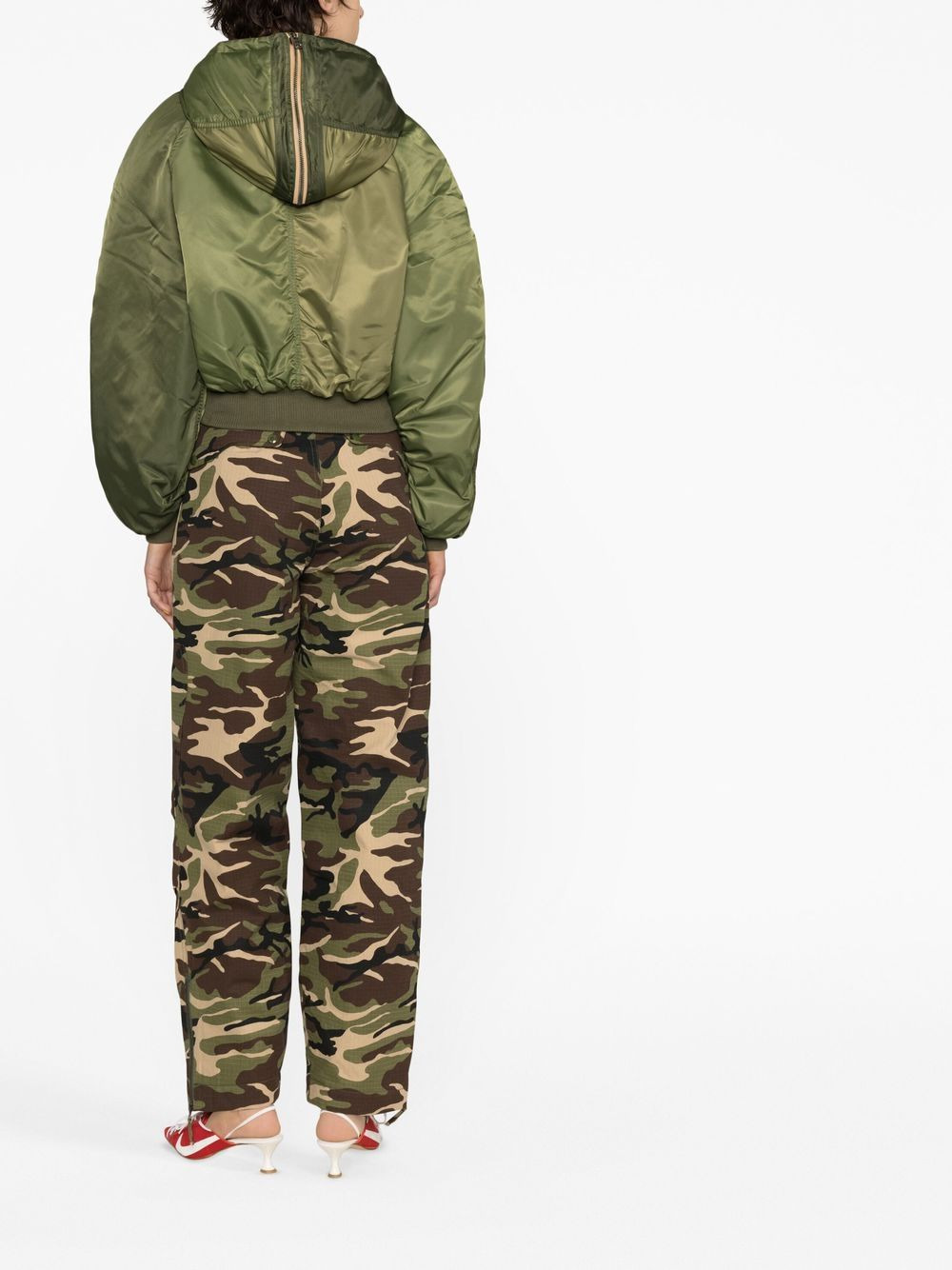 Kamila colour-block bomber jacket - 4