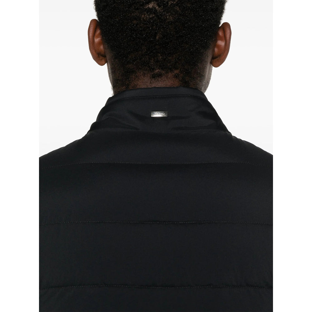 Herno Black Jackets - Waistcoats & Gilets Men - 2