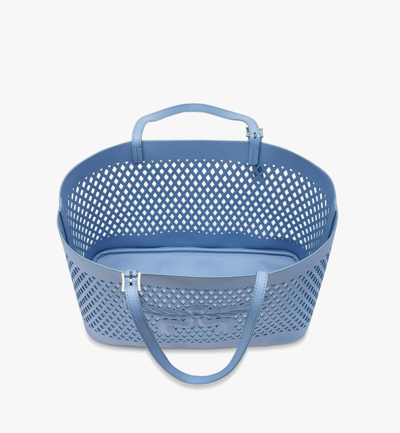 Himmel Shopper in Perforated Calfskin Leather 4