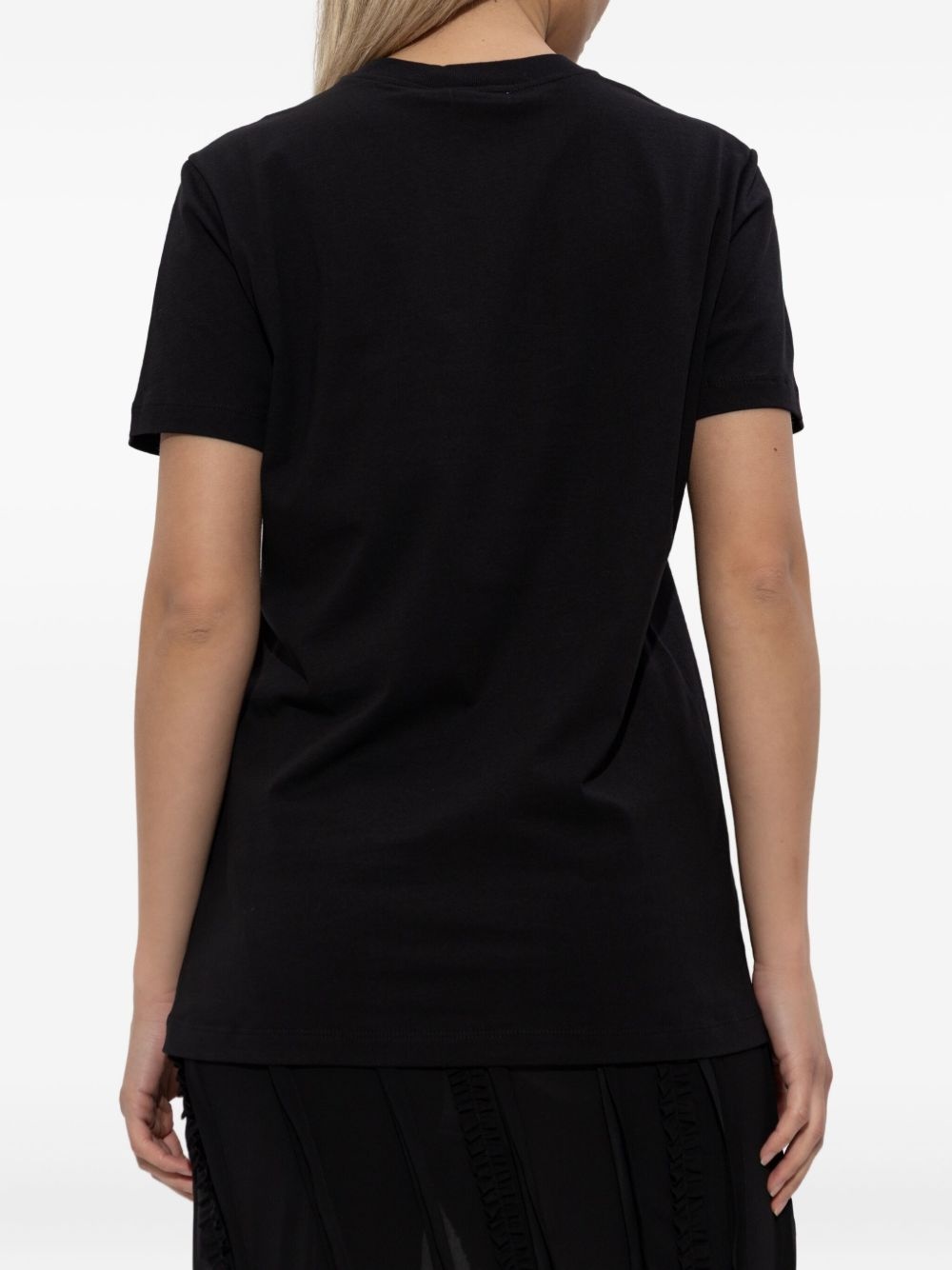 crystal-embellished T-shirt - 4