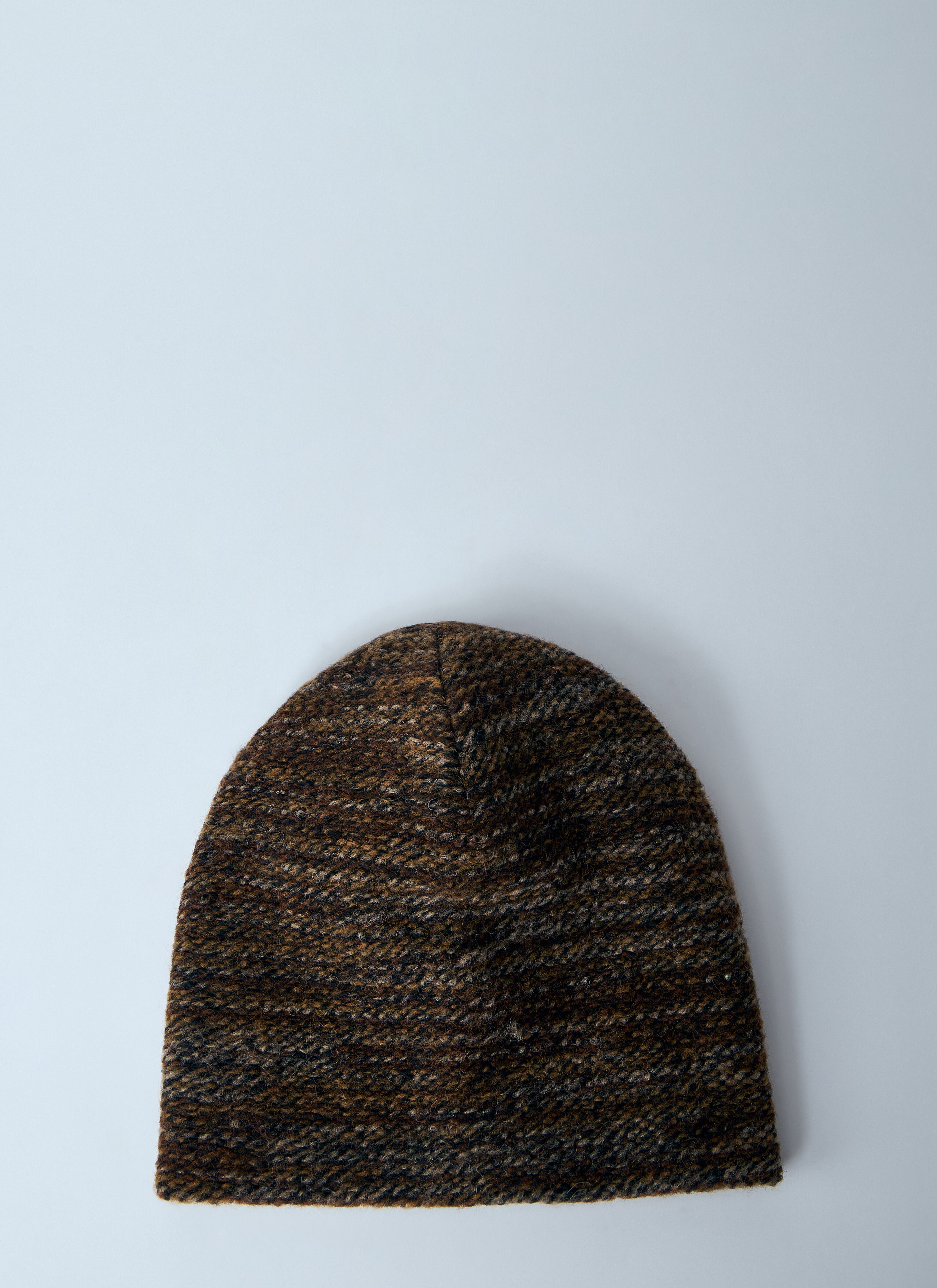 Knit Beanie Hat - 1