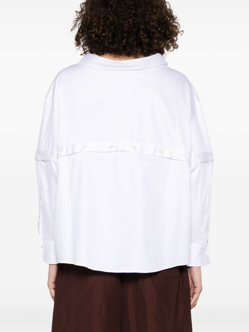 Multi-Button Broken shirt 4