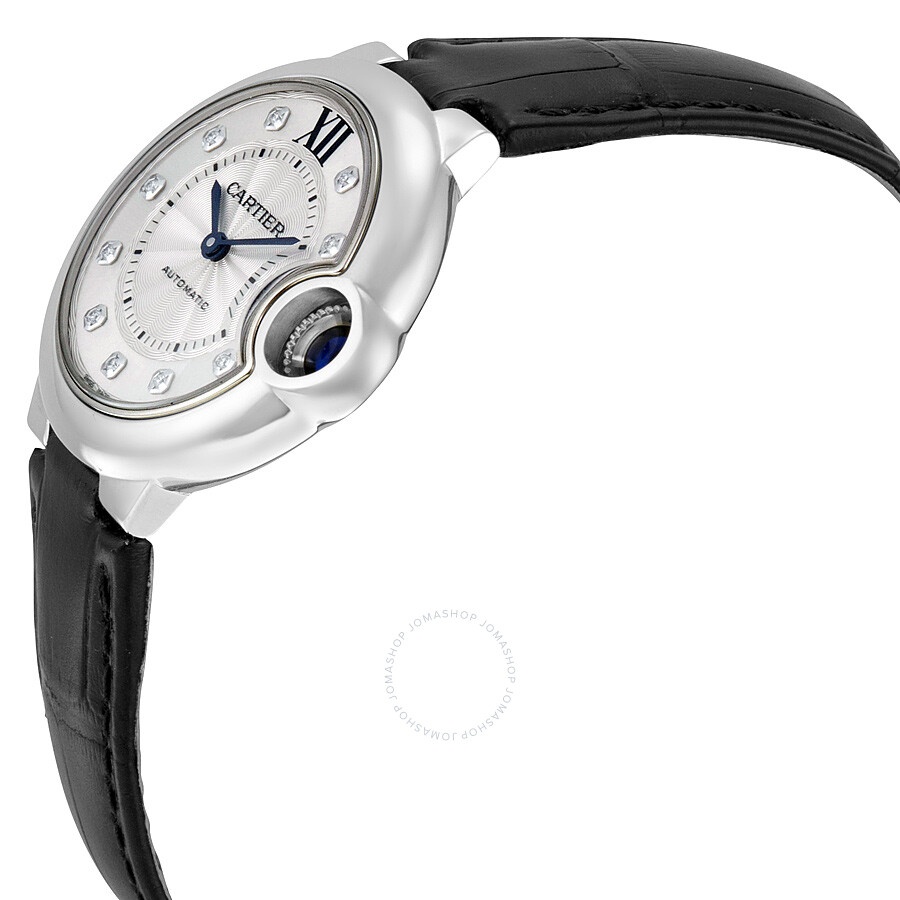 Cartier Ballon Bleu Automatic Silver Dial Diamond Ladies Watch W4BB0009 - 2