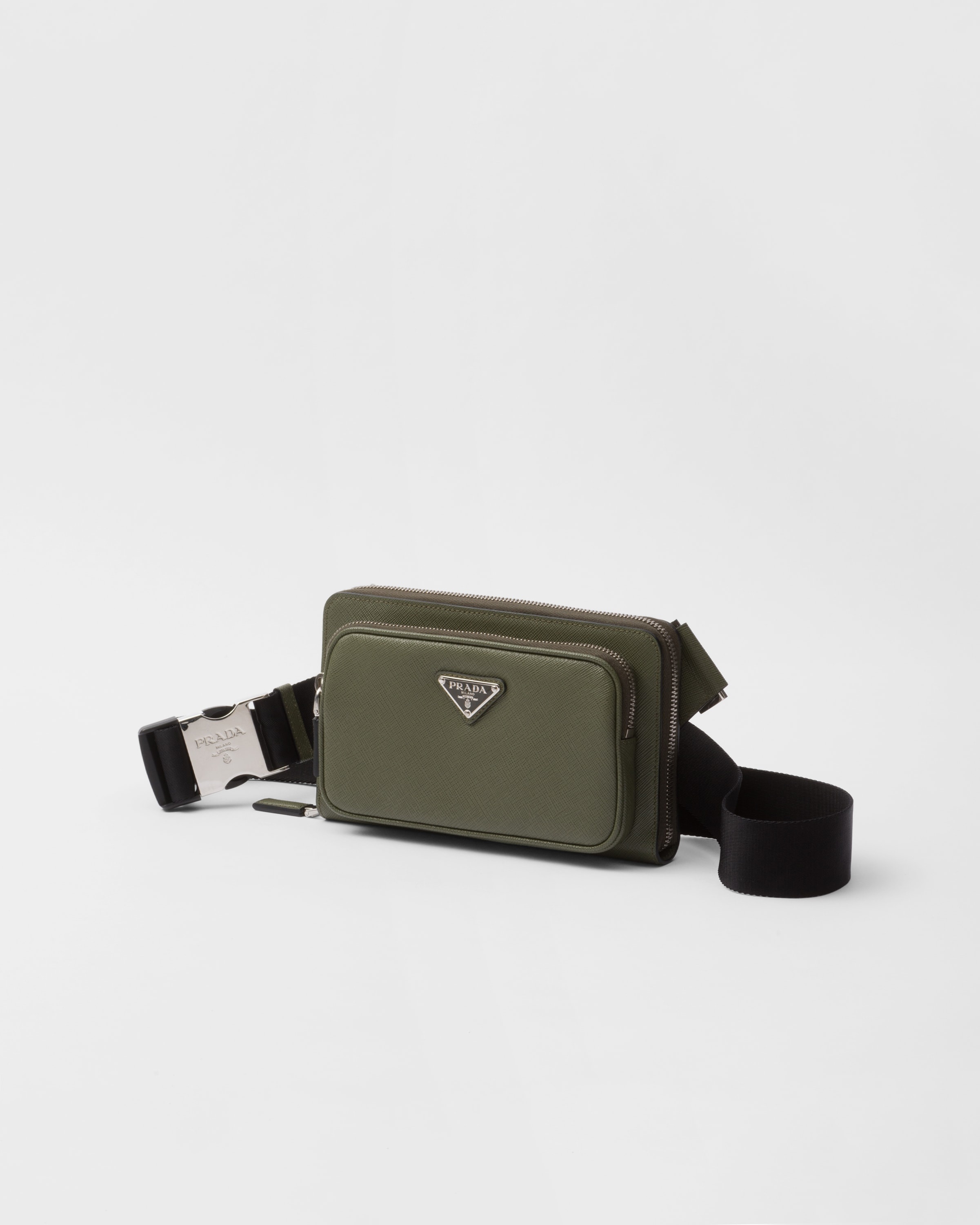 Saffiano leather belt bag - 2