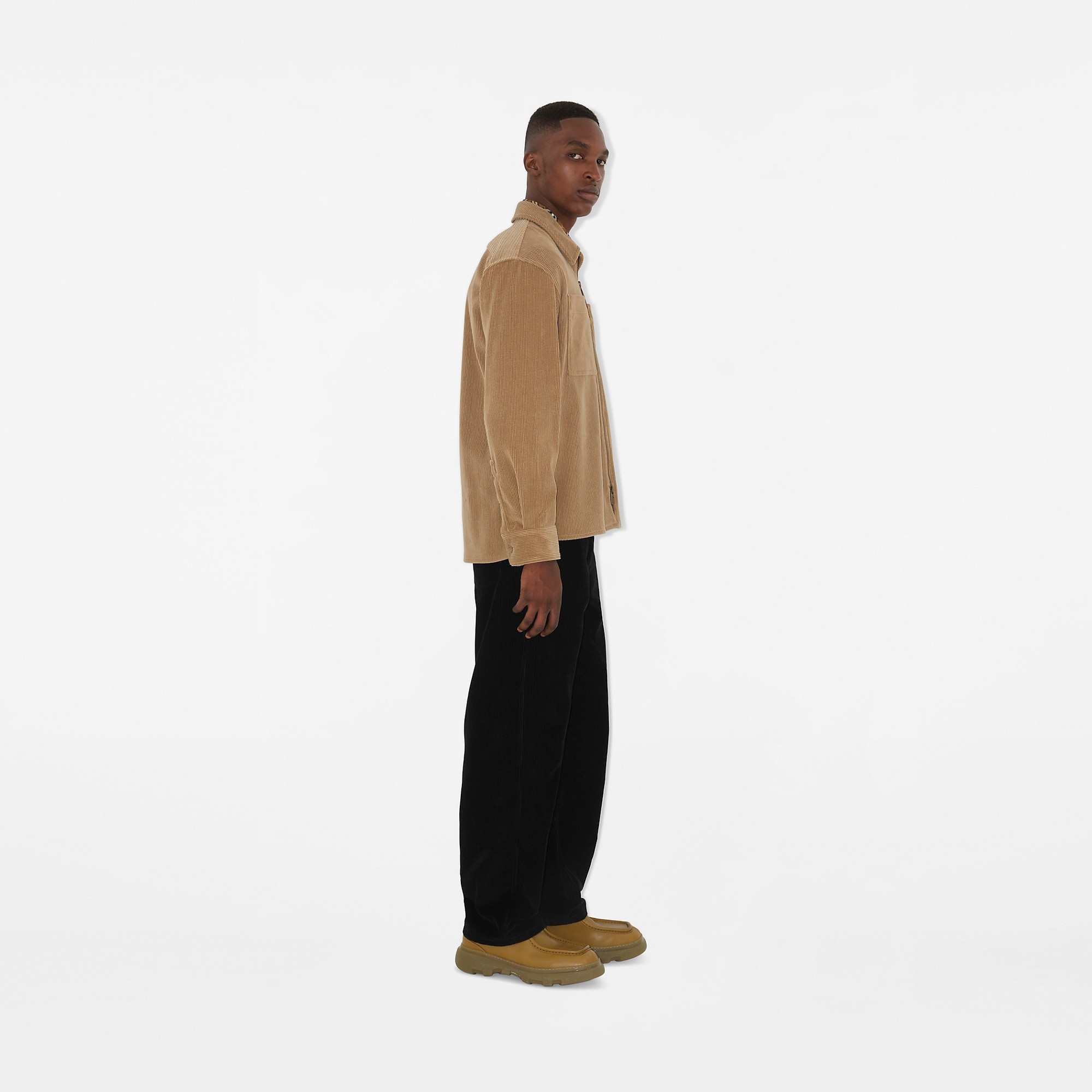 Relaxed Fit Corduroy Shirt - 3
