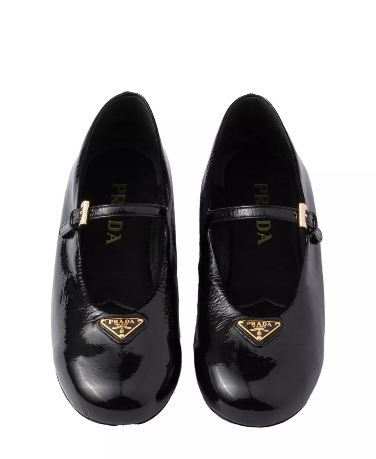 Women's Naplak Patent Leather Ballerinas - 3