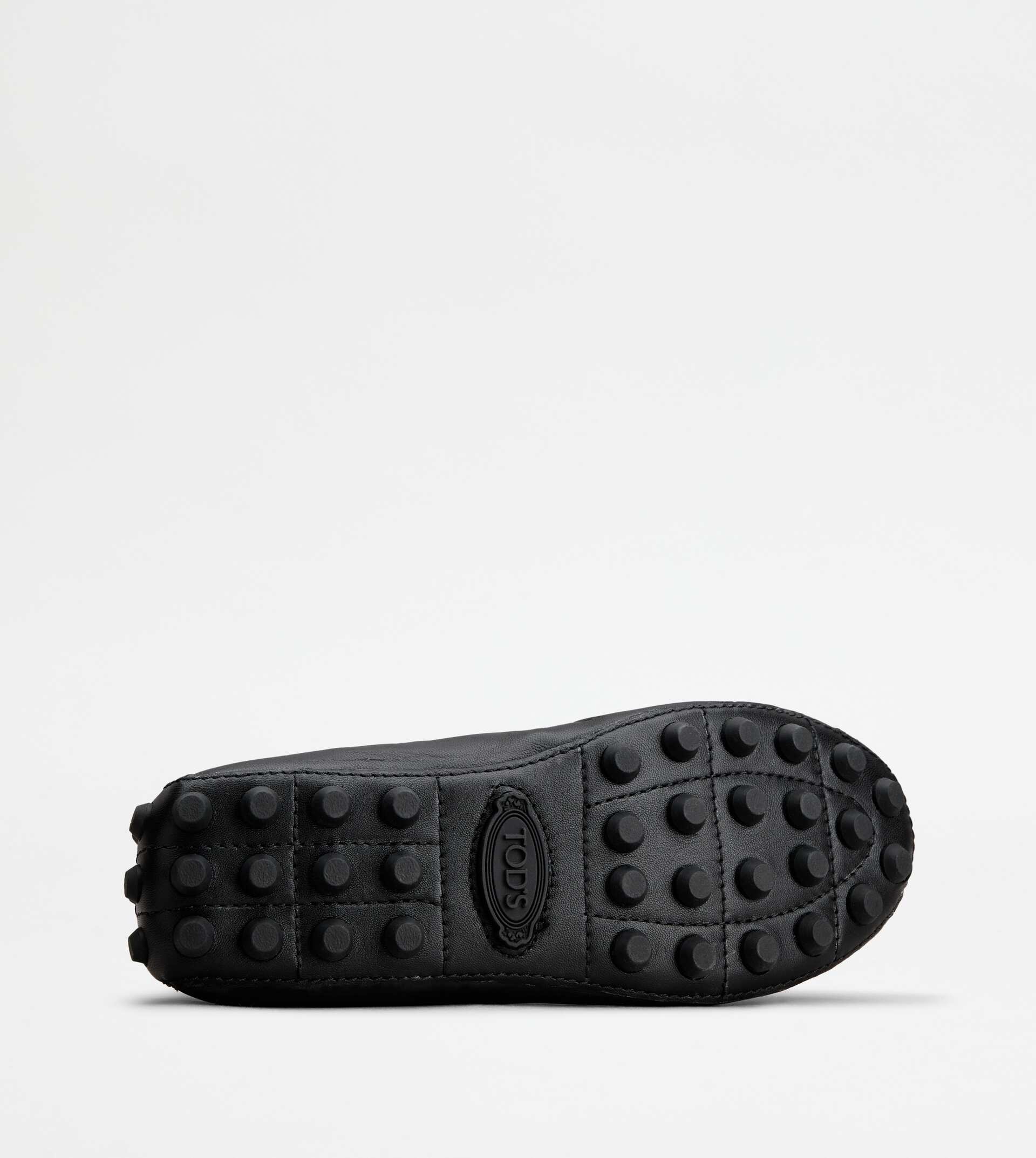 BUBBLE BALLERINAS IN LEATHER - BLACK - 4