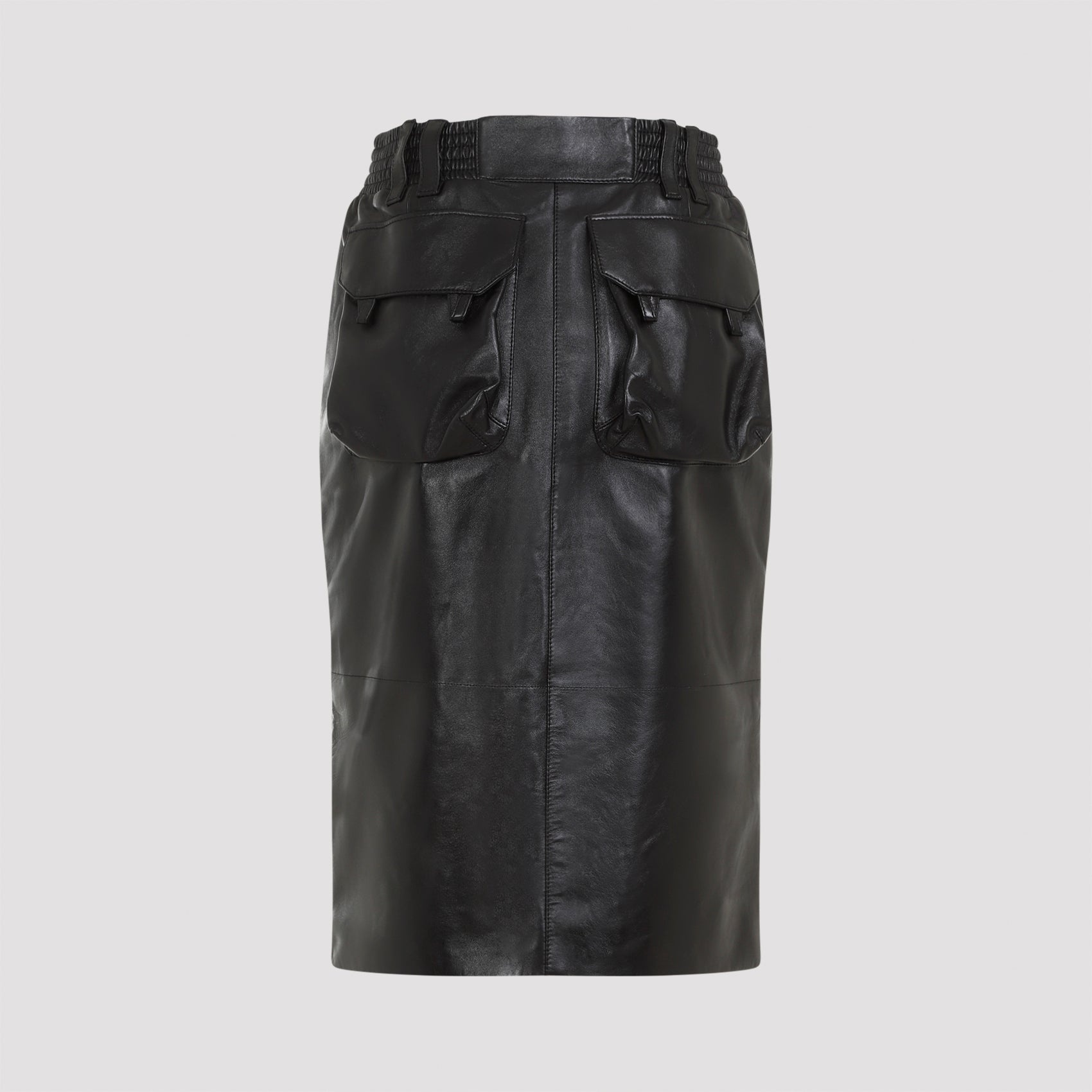 スカート SAINT LAURENT Women Skirts 803422YCEP21243 Gray YSL Skirt – Jen Wonders