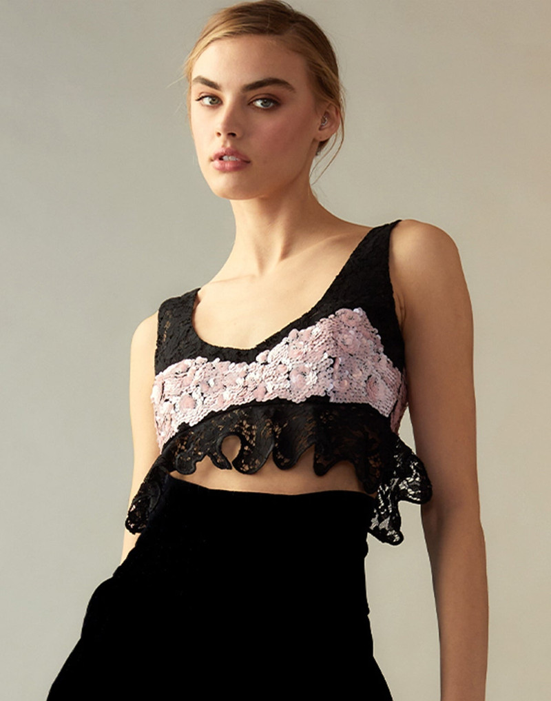 The Cosmo Sequin Top - 1