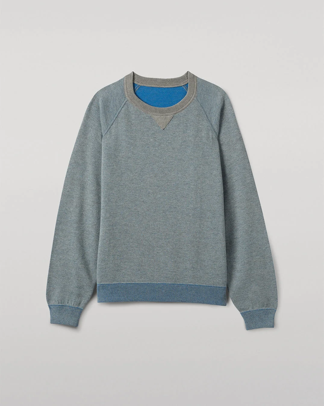 Beach Blue Cashmere Sweatshirt - 1