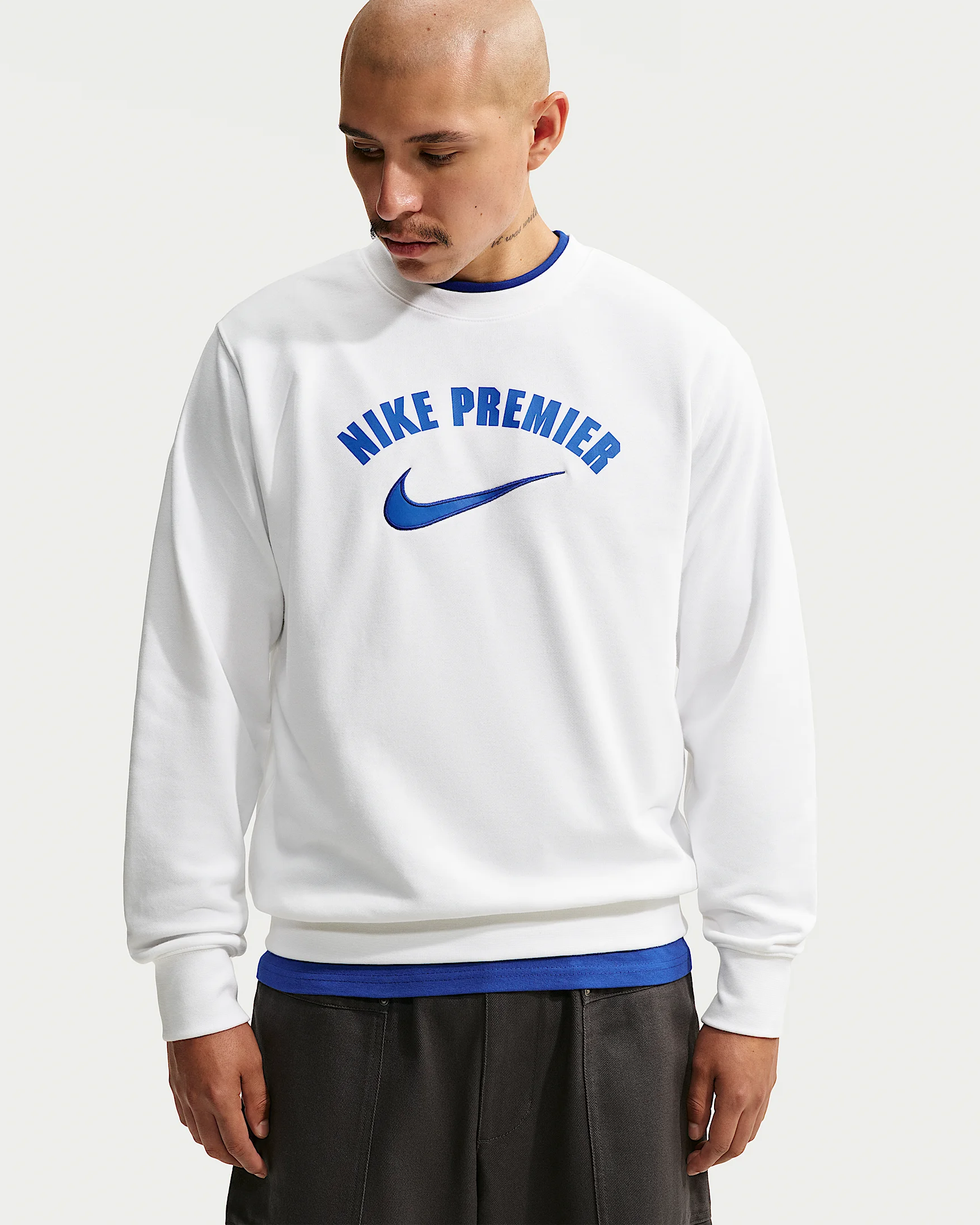 Nike Premier Men's Dri-FIT Soccer Fleece Crew - 1