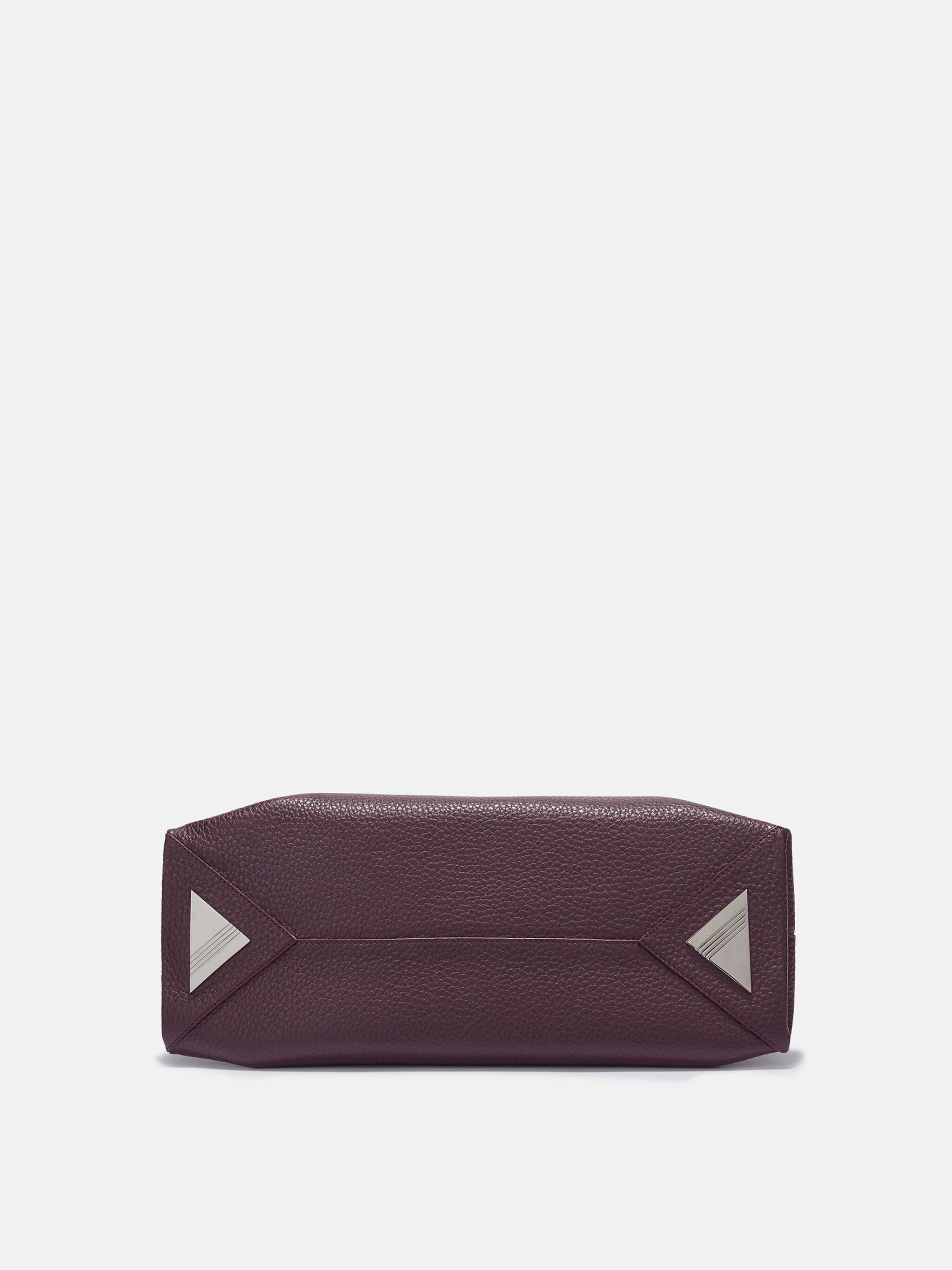 ''LA PASSEGGIATA MEDIUM'' BURGUNDY TOP HANDLE - 5