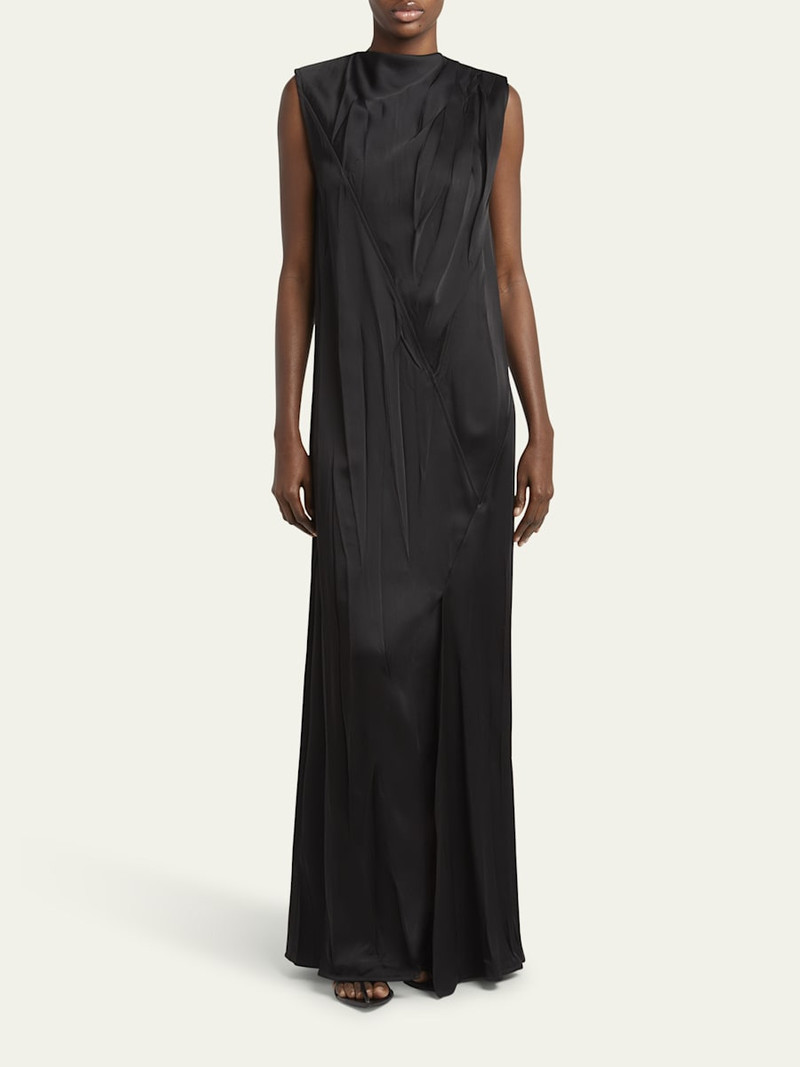 Jil Sander Column Spiral Cut Dress outlook