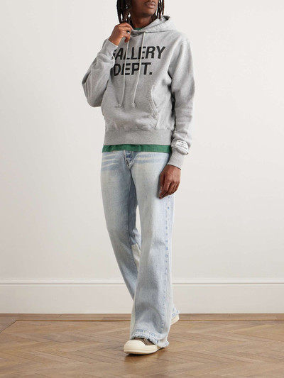 GALLERY DEPT. Logo-Print Cotton-Jersey Hoodie outlook