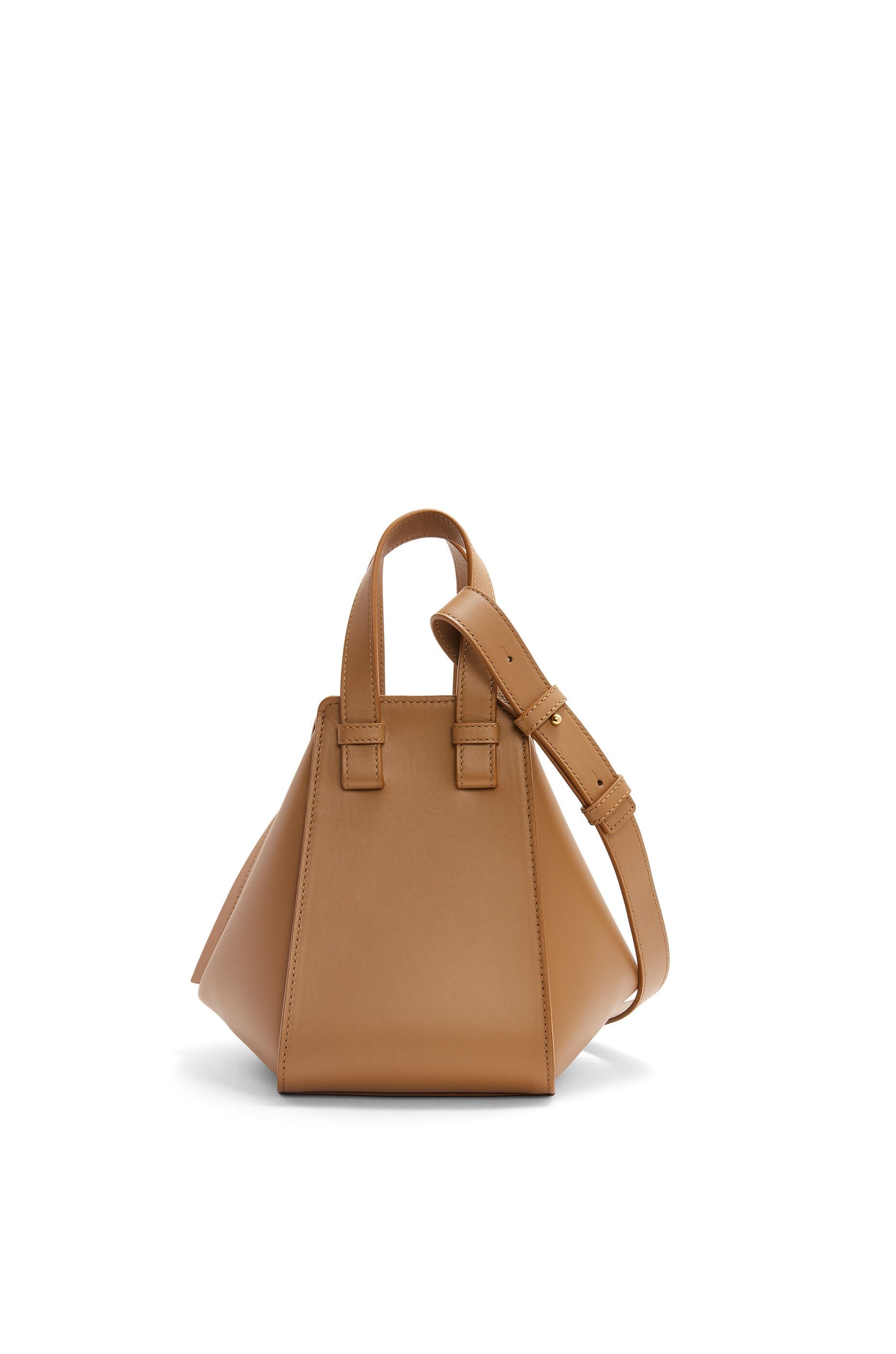 Lemur compact Hammock bag in satin calfskin - 8