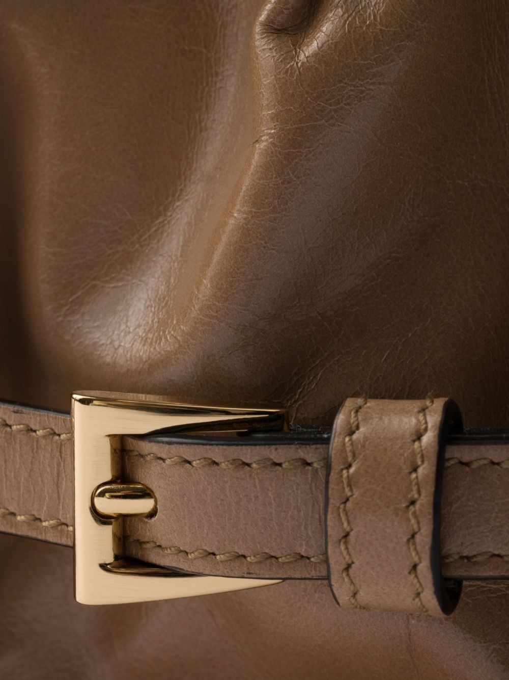 medium leather shoulder bag - 4