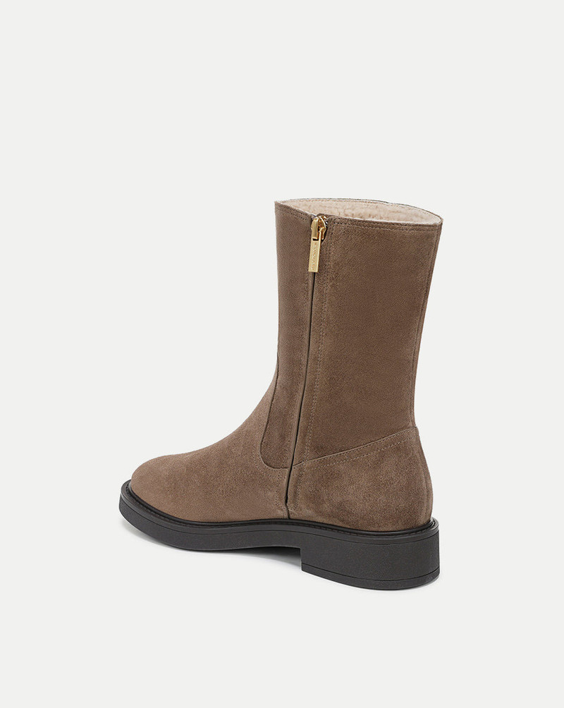 VERONICA BEARD CRESWELL SHEARLING BOOTIE outlook