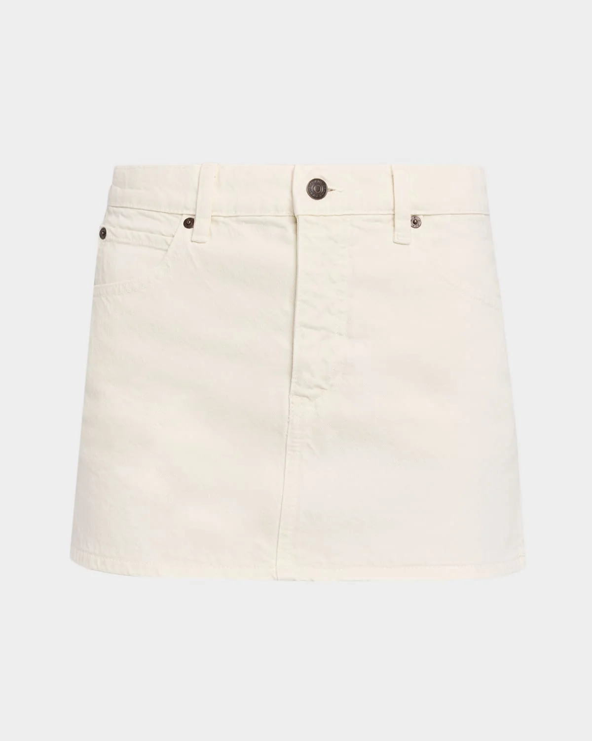 The Denim Mini Skirt - 1