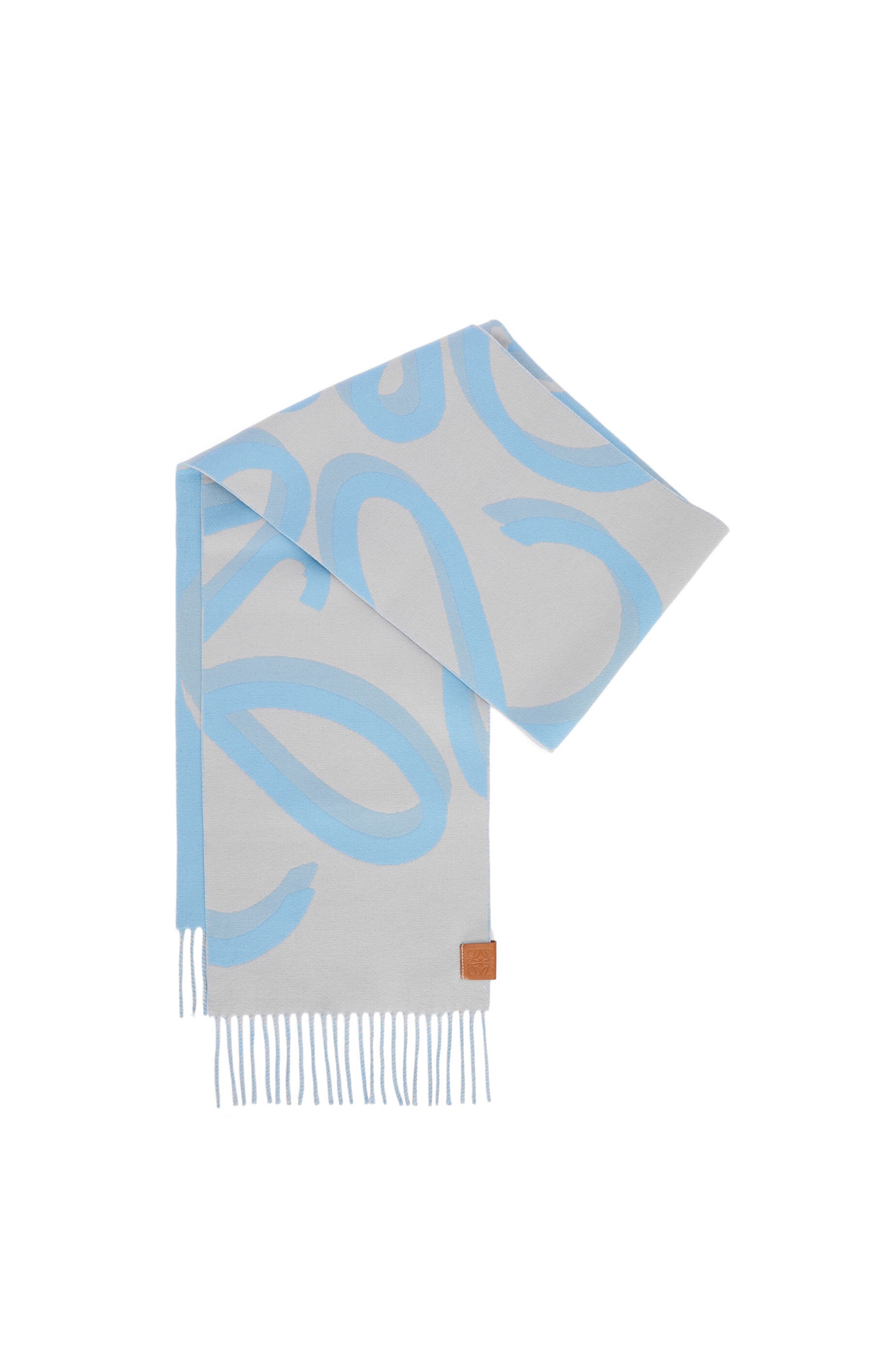 Scarf in wool and cashmere - 4