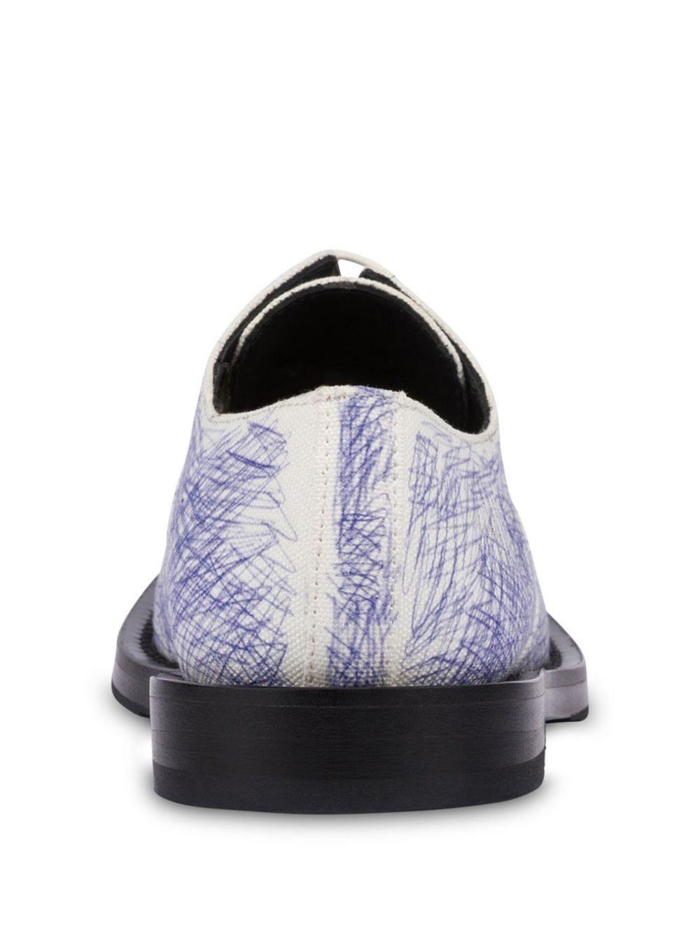 printed Oxford shoes - 3