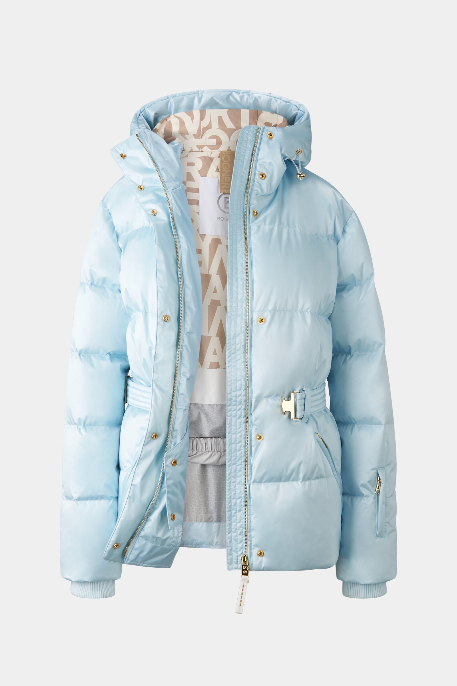 Selma Down ski jacket in Light blue - 2