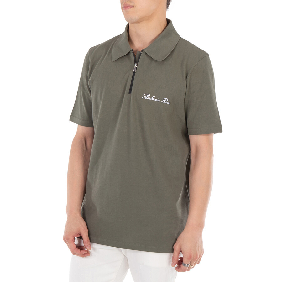 Balmain Logo-Embroidered Cotton Polo Shirt - 4
