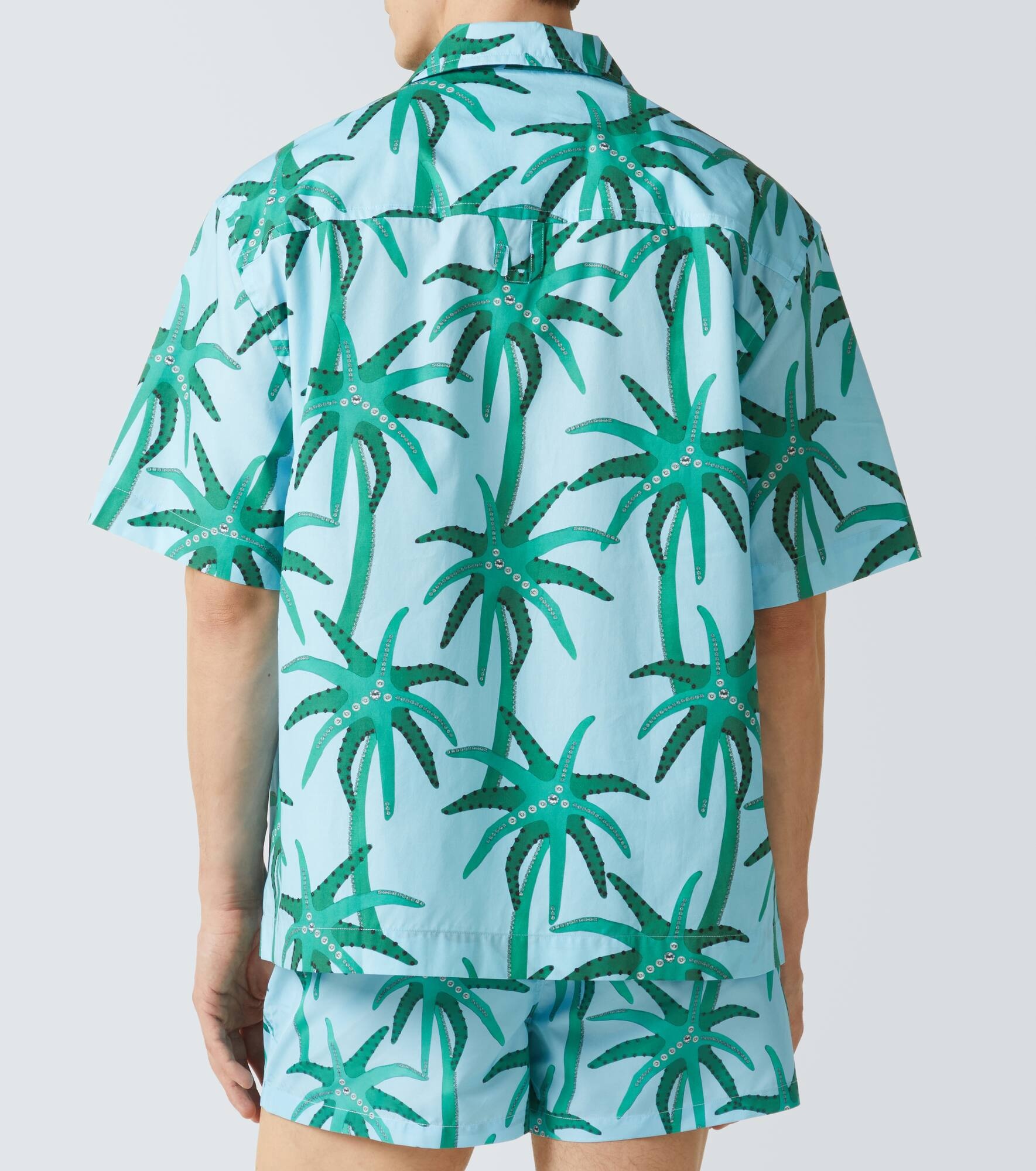 Jean printed cotton poplin shirt - 4