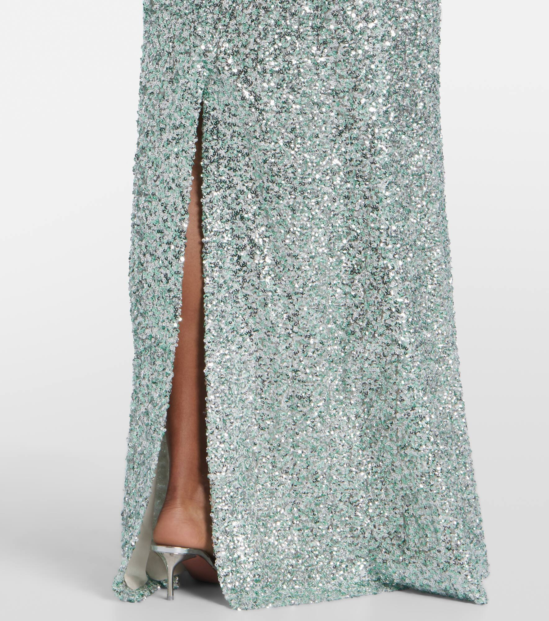 Poseidon sequined gown - 5