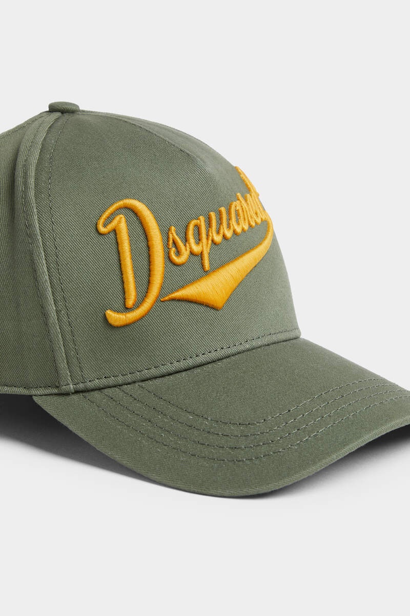 DSQUARED2 LOGO EMBROIDERED BASEBALL CAP - 5
