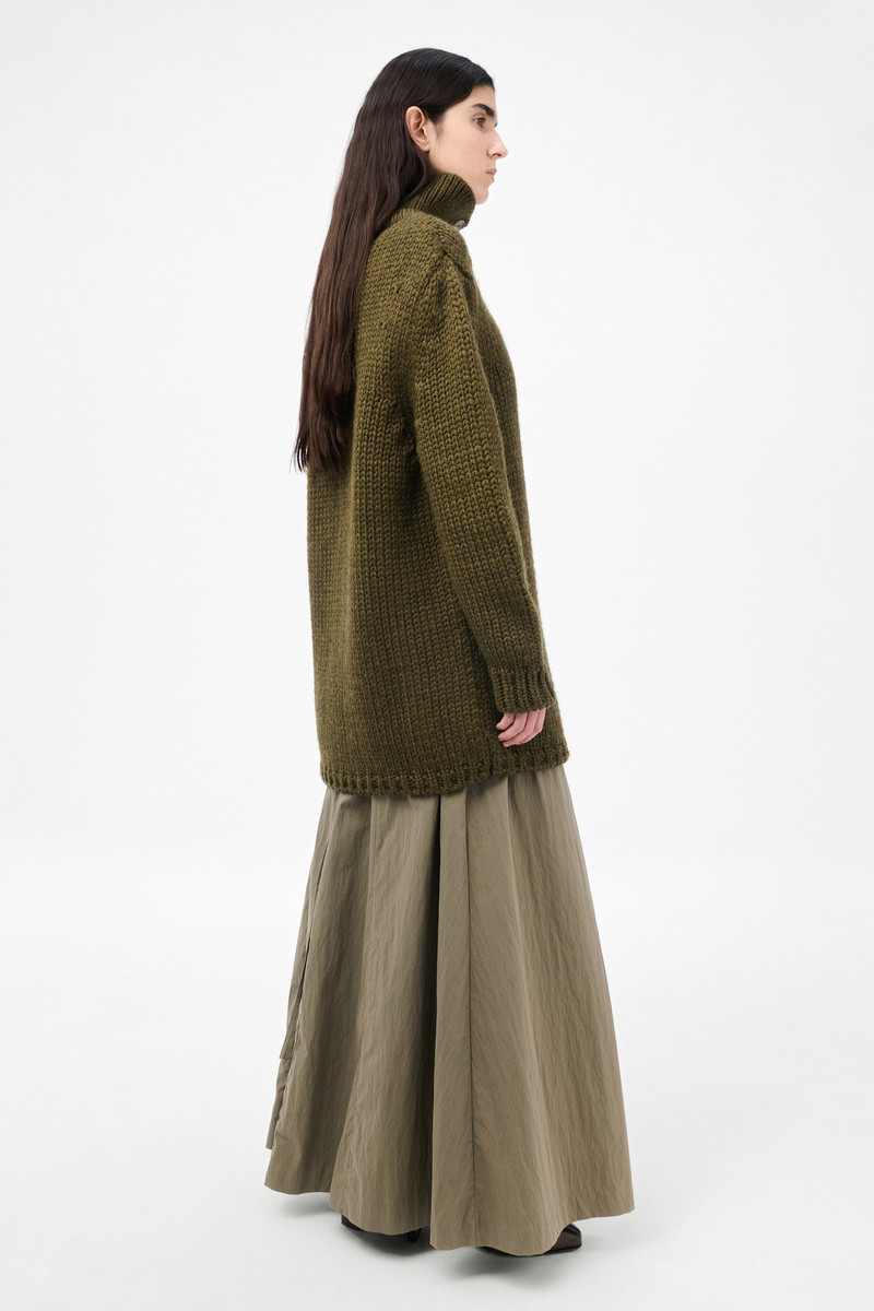 Polar Popover Olive Mega Alpaca Wool 5